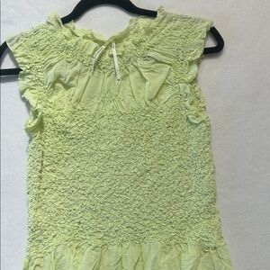 Anthropologie delicate sleeveless top